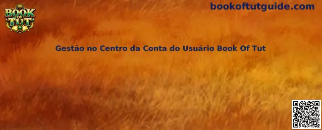 Gestão no Centro da Conta do Usuário Book Of Tut