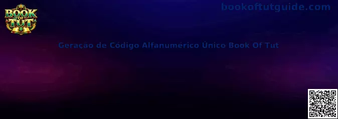 Geração de Código Alfanumérico Único Book Of Tut