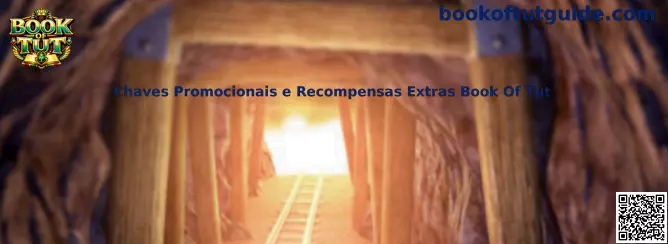 Chaves Promocionais e Recompensas Extras Book Of Tut