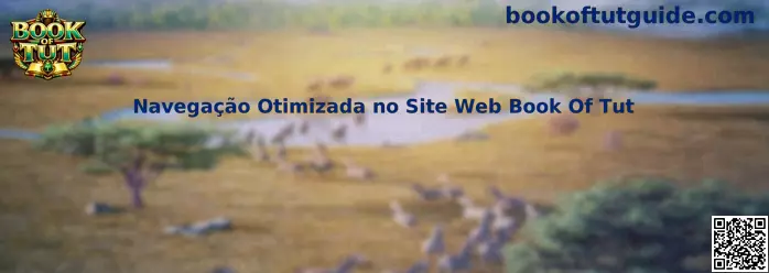 Navegação Otimizada no Site Web Book Of Tut